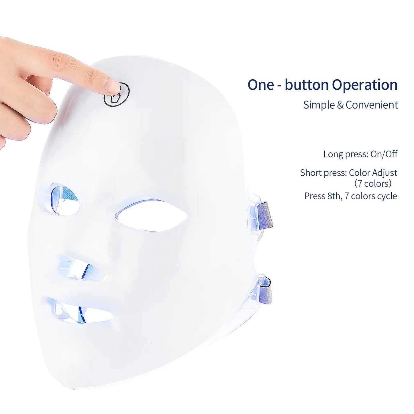 LuminaVeil | Photon Therapy Facial Mask - Velvétage